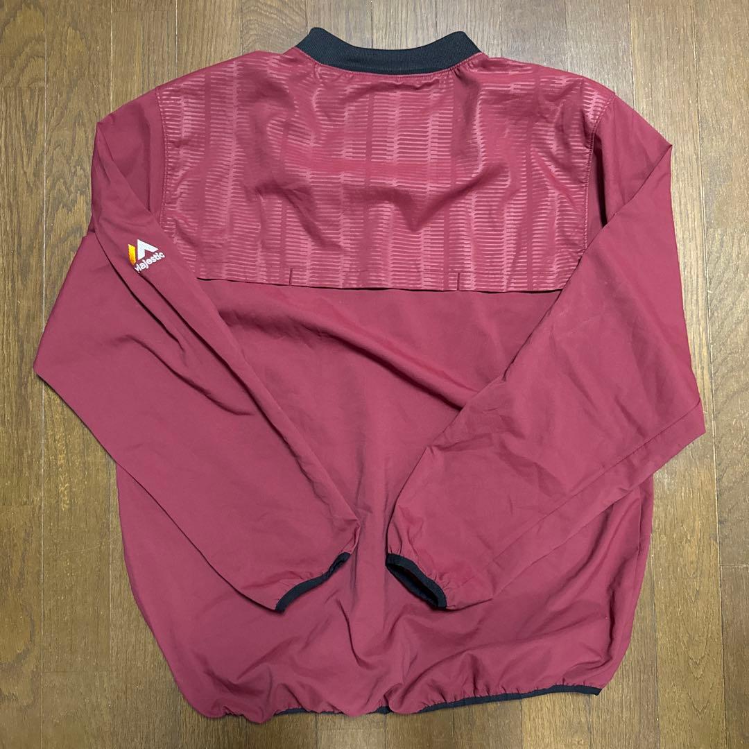 最終値下げ‼️イーグルス プロ野球NPB 長袖Vジャン(バーガンディ)L