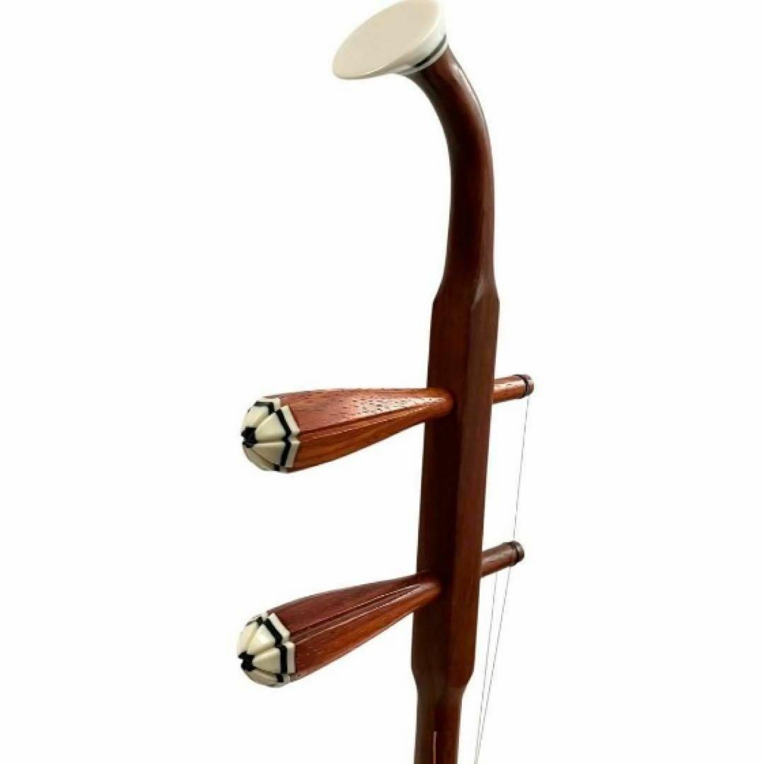 新品】 蘇州二胡 紅木 胡弓 ヘビ皮 二胡 弦楽器 セミハードケース付き