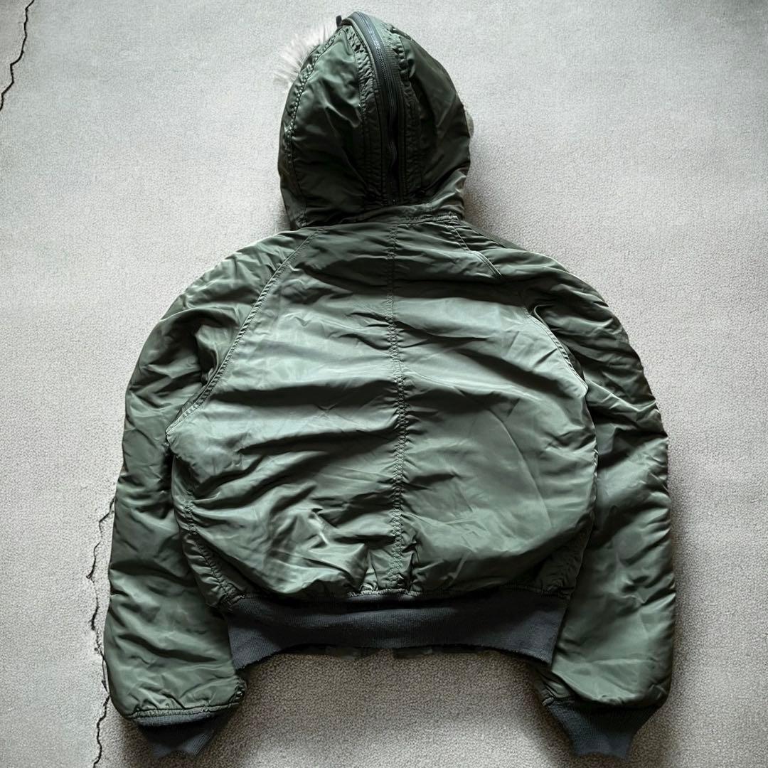 80s USA製 ALPHAアルファ N-2B フライトジャケットY2K - メルカリ