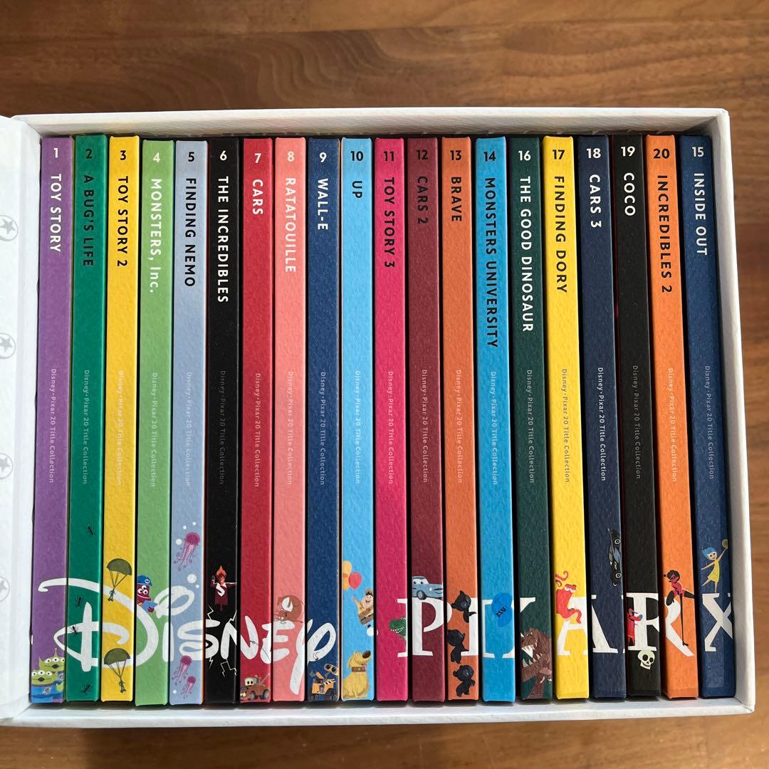 Blu-rayディズニー・ピクサー 20タイトルコレクション - メルカリ