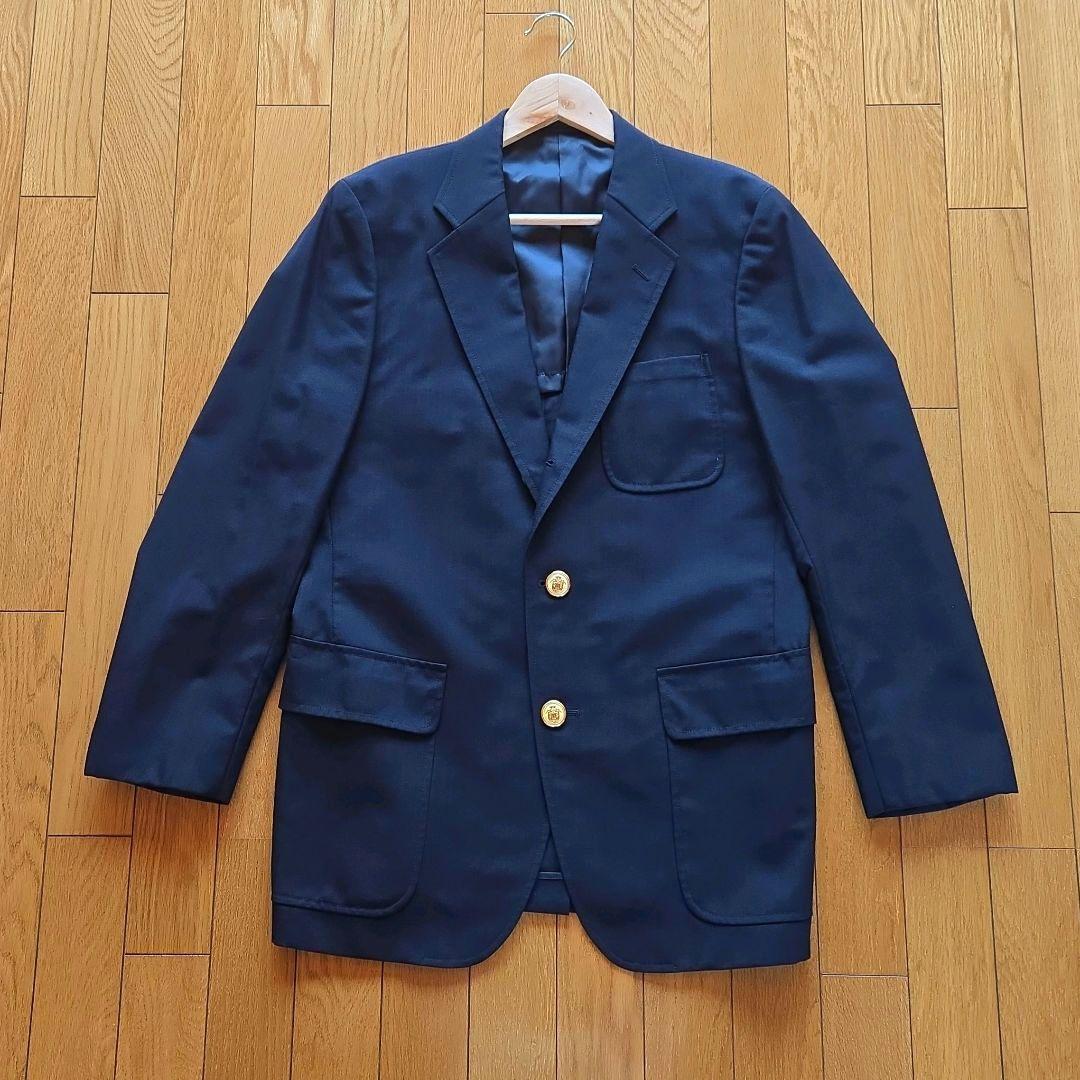 J.PRESS 紺ブレザー テーラードジャケット 金ボタン 赤タグ 80's L