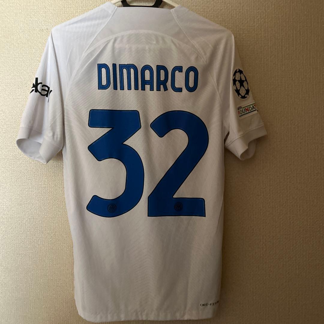 インテル 23-24 ディマルコ オーセンティックアウェイユニフォーム CL インテル 23-24 ディマルコ オーセンティックアウェイユニフォーム CL