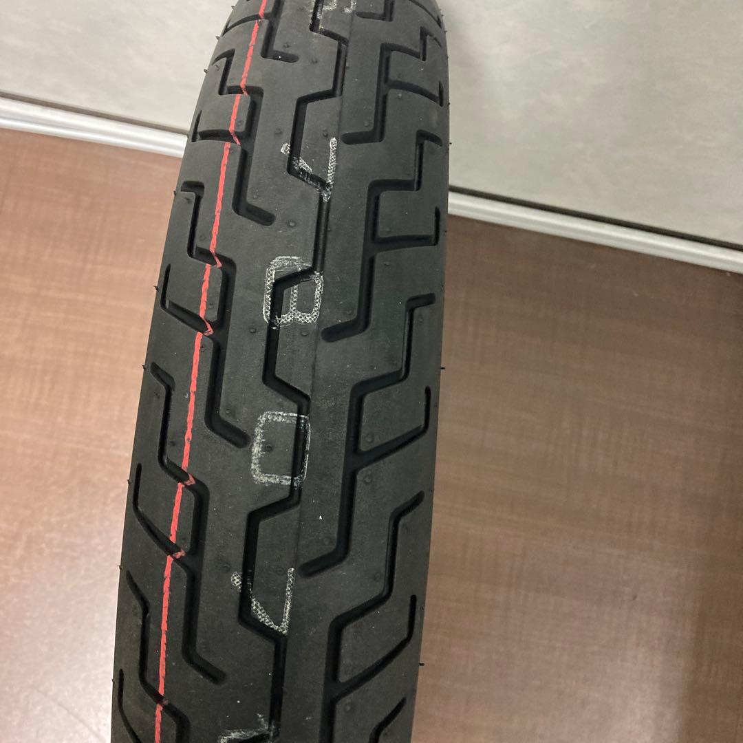 「たけのこさん専用」 【未使用】DUNLOP D404F 100/90-19TL