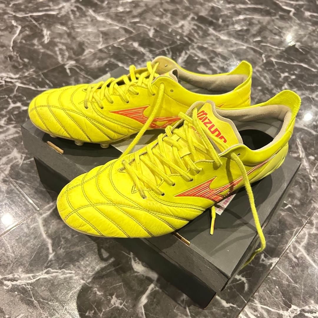 MIZUNO ミズノ モレリアネオ4 JAPAN 27.5cm イエロー