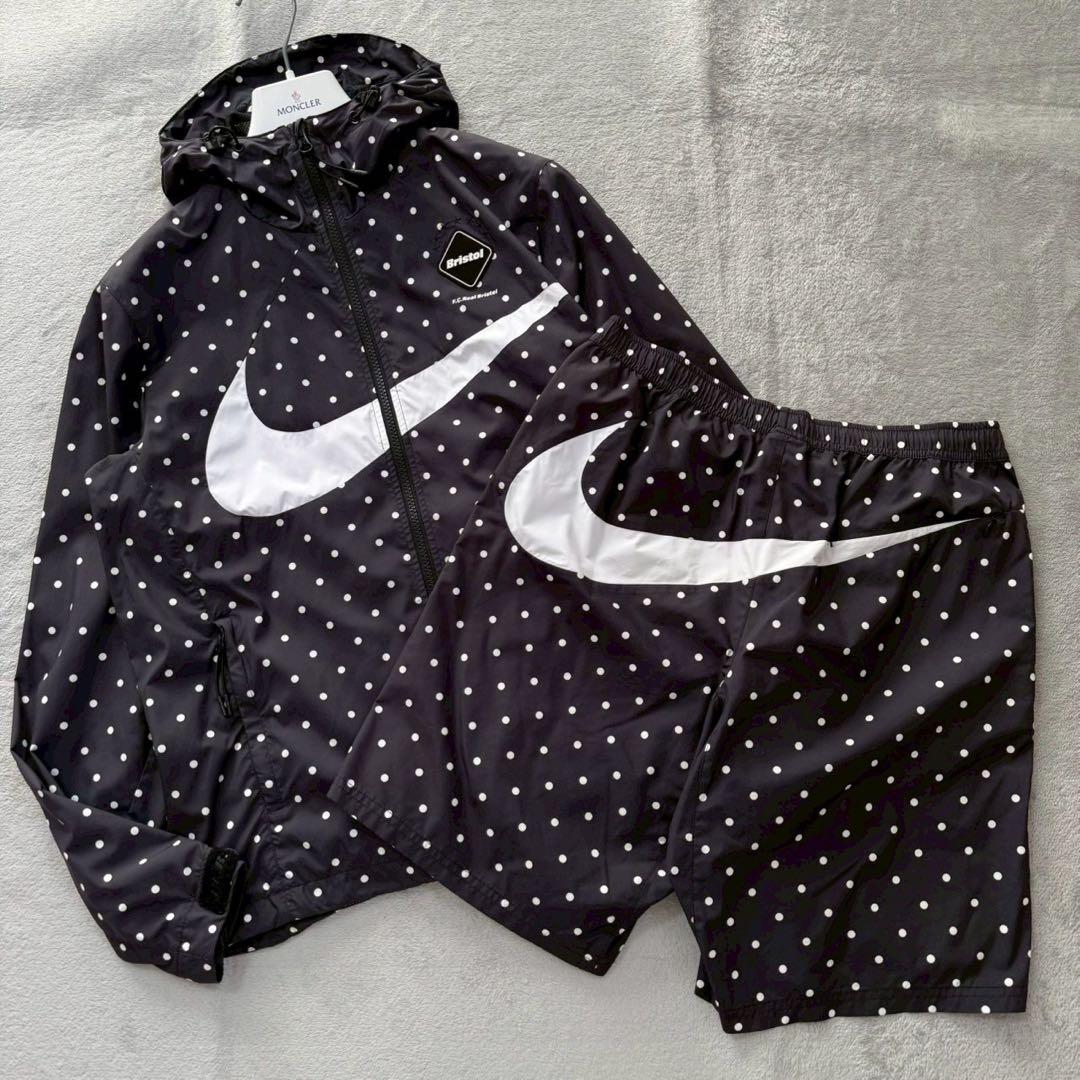 FCRB エフシーレアルブリストル ナイキ ナイロン セットアップ Sサイズ