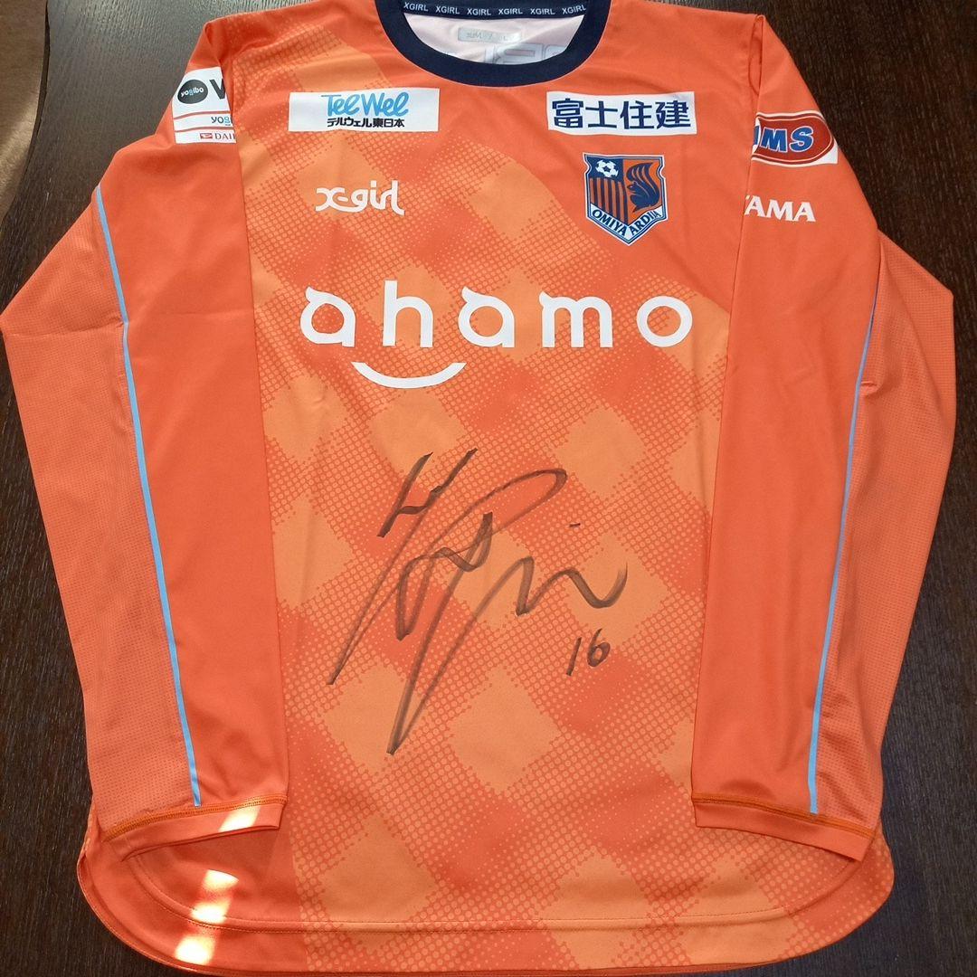 大宮アルディージャVENTUS 北川愛莉 実使用ユニフォーム W