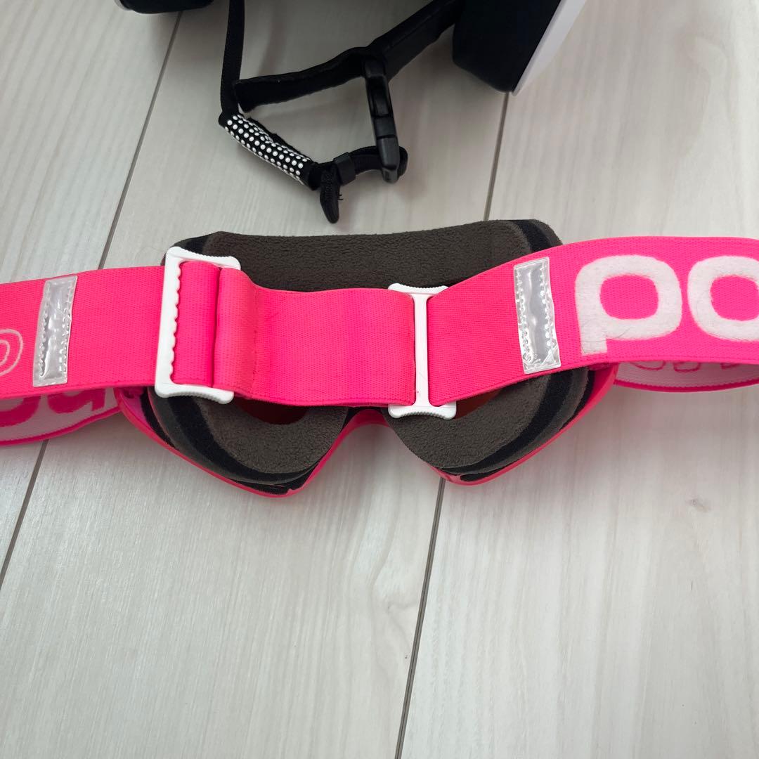 値下げ】POC スキー・ヘルメットゴーグル ジュニア51cm〜54cm FISの