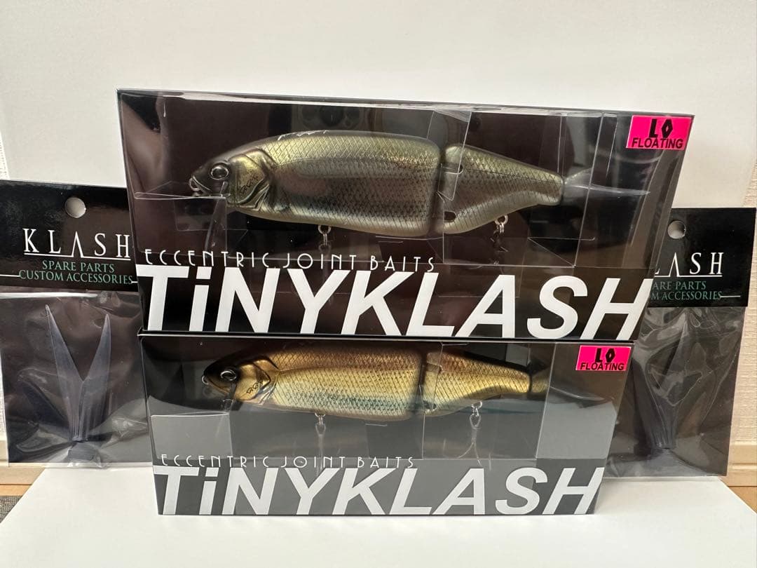 タイニークラッシュウグイシルバー・ゴールドセット Vテール付き