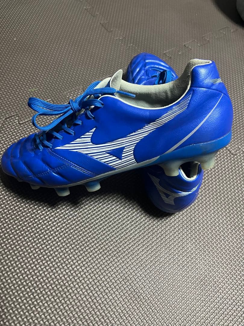 Mizuno REBUA CUP ブルー サッカーシューズ 27cm