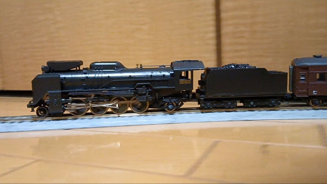 n*o様 HOゲージ アダチ D51蒸気機関車 集煙装置付 モーター交換
