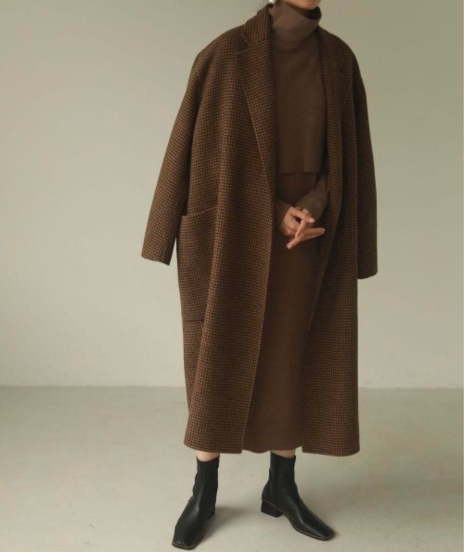 TODAYFUL トゥデイフルオーバーチェックコート 38 - メルカリ