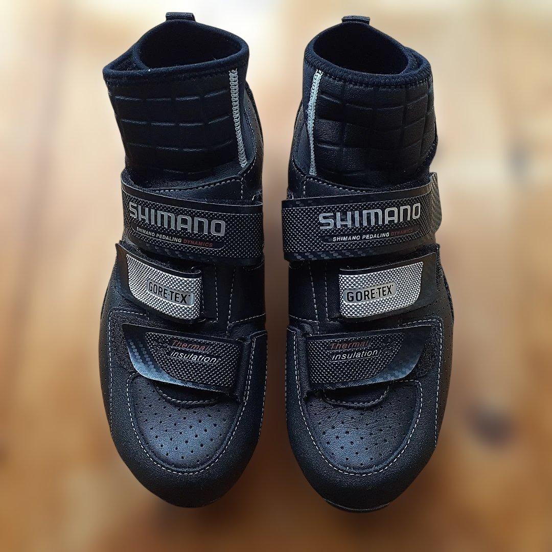 SHIMANO GORE-TEX シューズMW80 じてんしゃのみせ 道[タオ] 長野の自転車屋:足元あったか ―SHIMANO SH