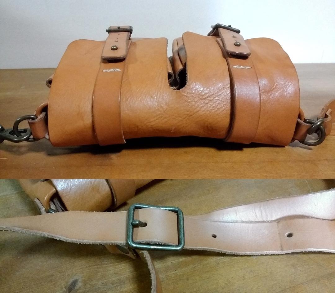 HERZ ヘルツ ヒコーキのりショルダーバッグ 牛革 定価48,400円 日本製