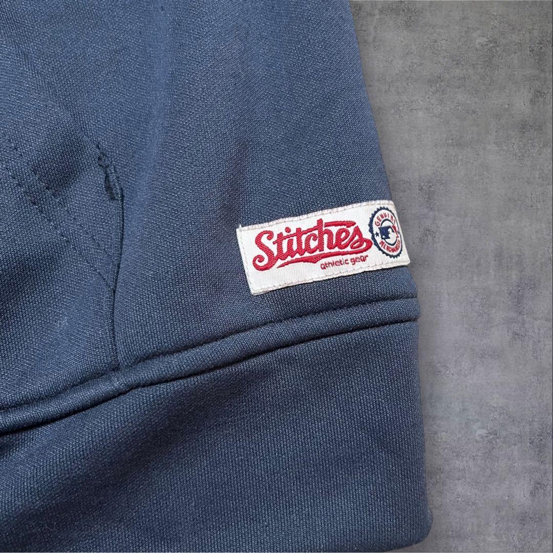 MLB ボストン・レッドソックス トラックジャケット ネイビー 刺繍ロゴ