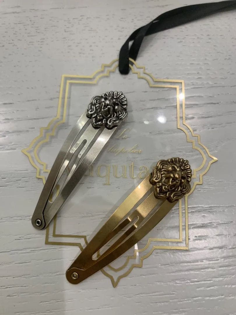 ヴァクトー君ヘアピン Vaqutaux シルバー 2個セット ヴァクトー君ヘアピン Vaqutaux シルバー 2個セットOthers