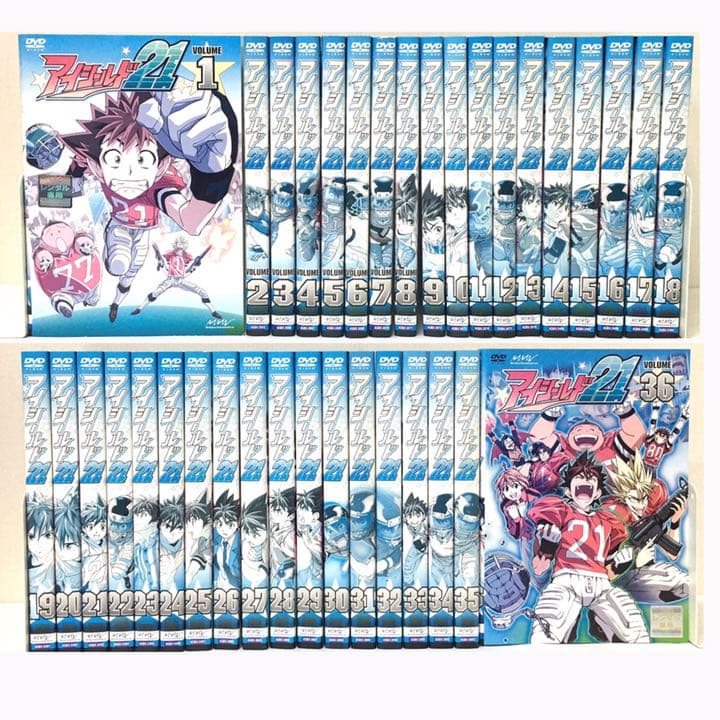 アイシールド21 DVD全巻セット - メルカリ