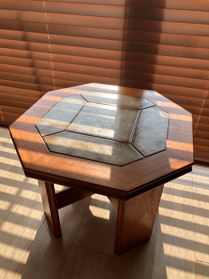 ヘキサゴンテーブル タイルトップローテーブル Gplan 再塗装済み G-PLAN】タイルトップ ローテーブル – TIME HYPE