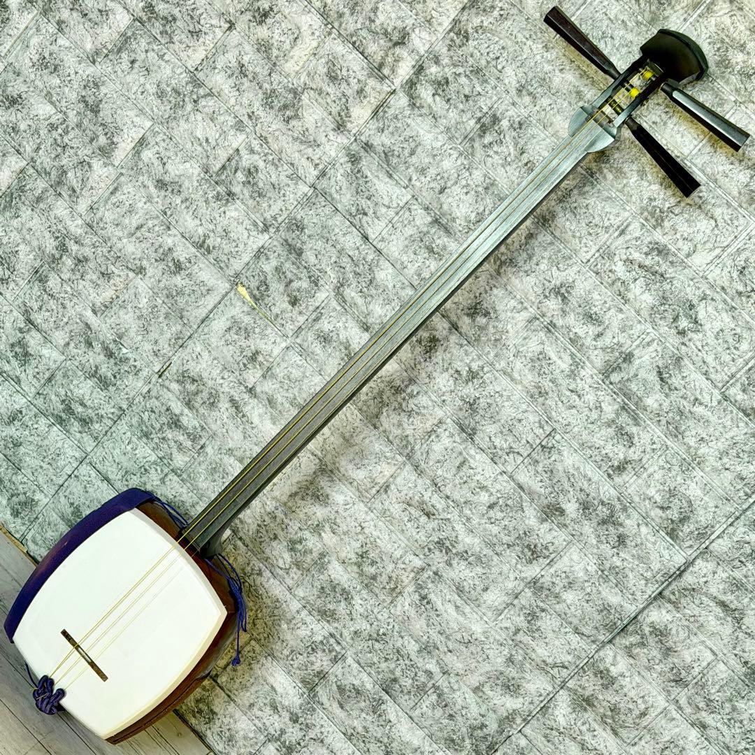 中棹三本継三味線 紅木or紫檀・綾杉胴・金ホゾ・東さわり付き - メルカリ