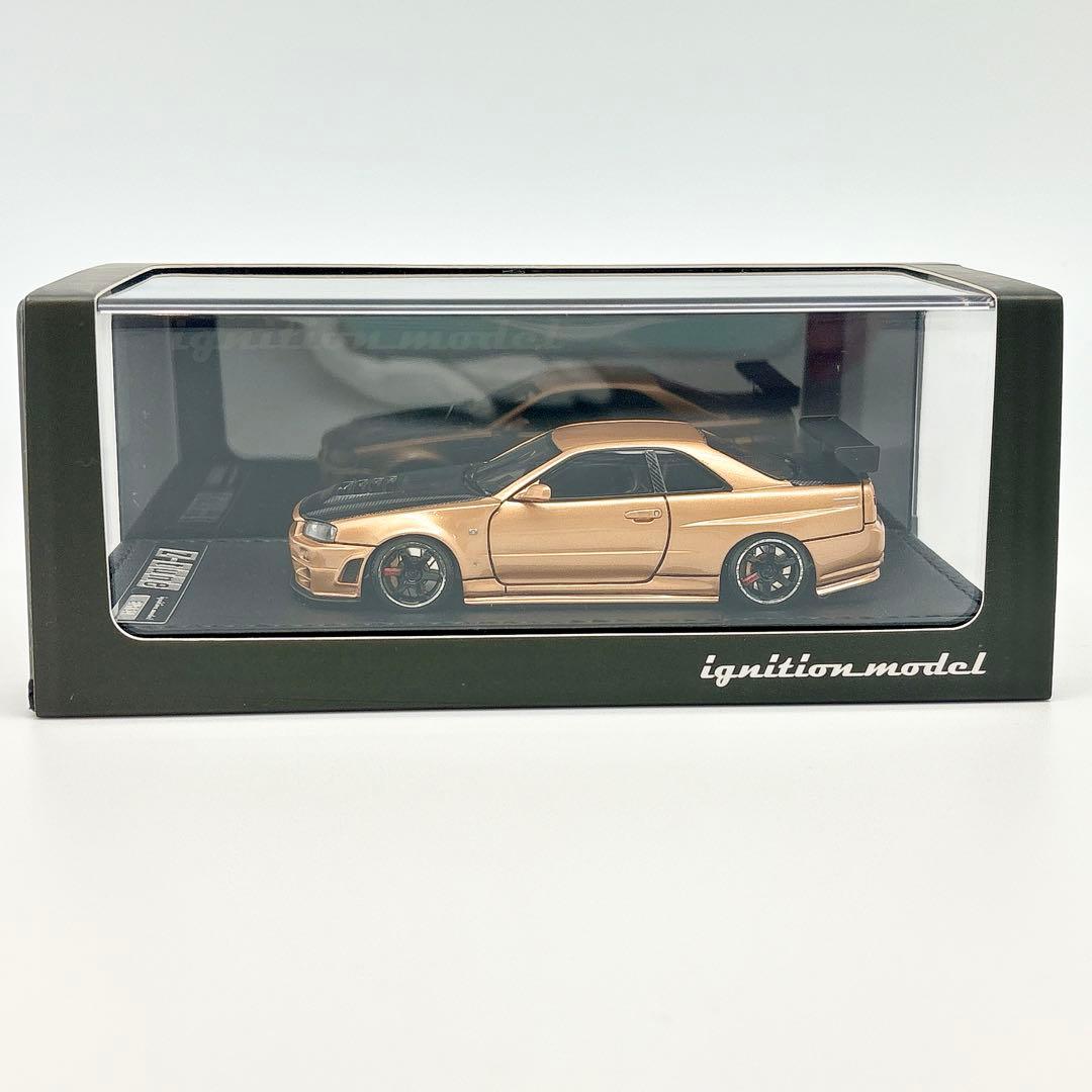 ✨即日発送✨ イグニッションモデル 1/43 ニスモ R34 GT-R ゴールド