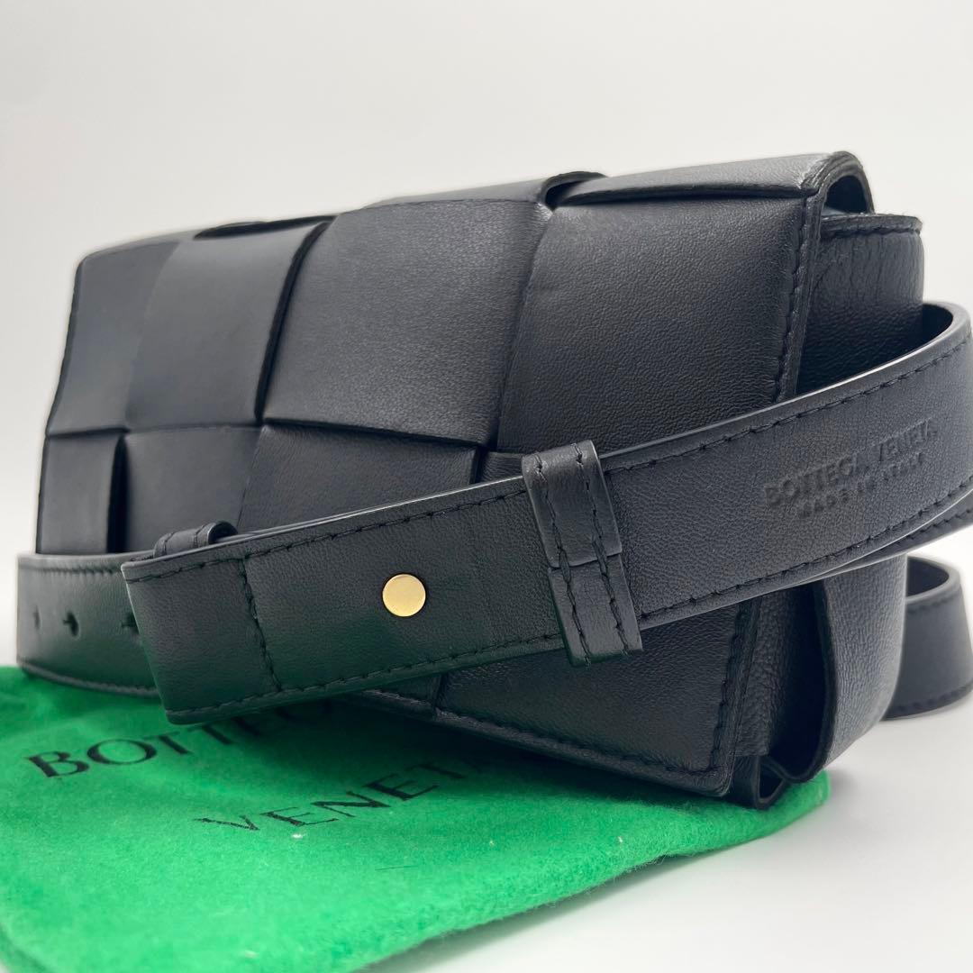 ✨極美品 現行】 ボッテガヴェネタ ボディバッグ カセット マキシ ICタグ付