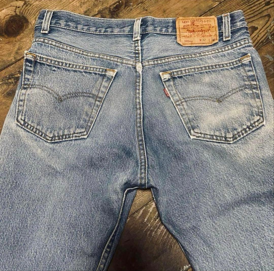 リーバイス501X✕赤文字LEVI'S米国製USA製ヴィンテージ90S菅田将暉