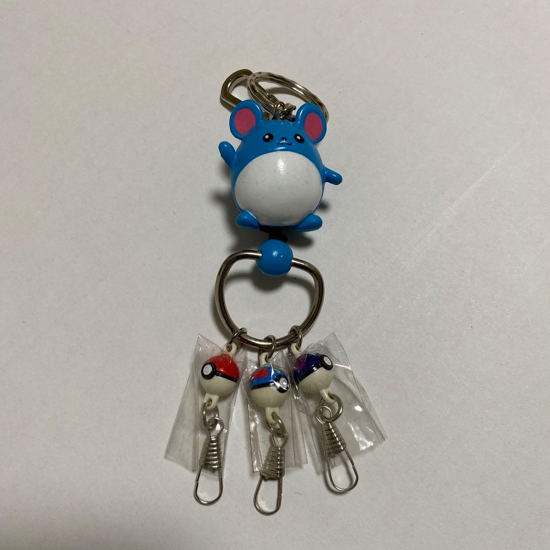 ポケモン マリル キーホルダー - メルカリ