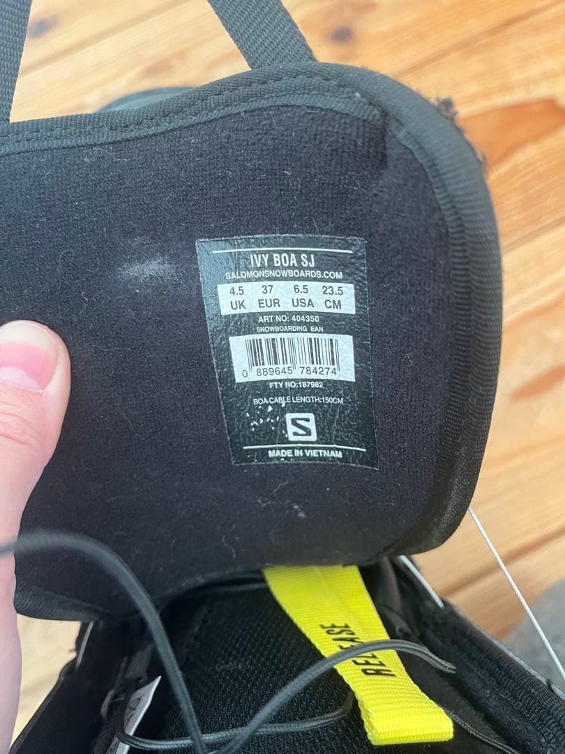 スノーボード SALOMON IVY BOA WOMAN 23.5cm