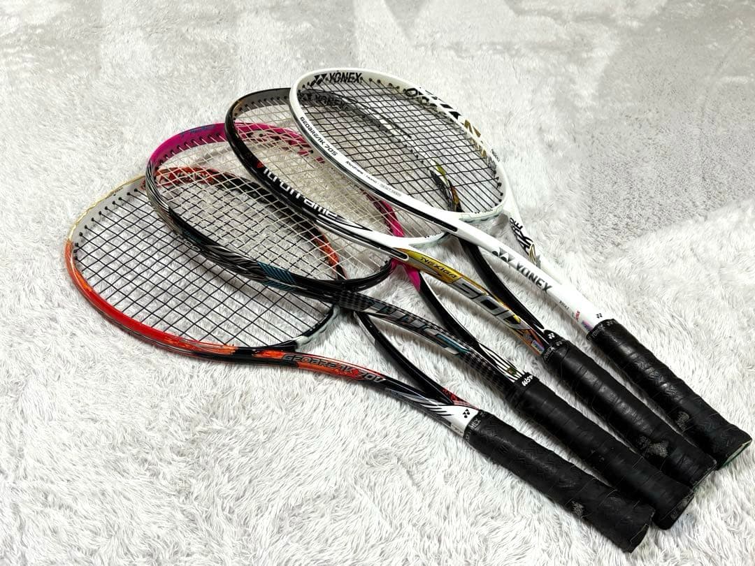 4本セット　YONEX GEOBREAK 70S NEXIGA Mizuno YONEX 02GEOBREAK 70S（ジオブレイク70S）2024新色 - ラケットショップ