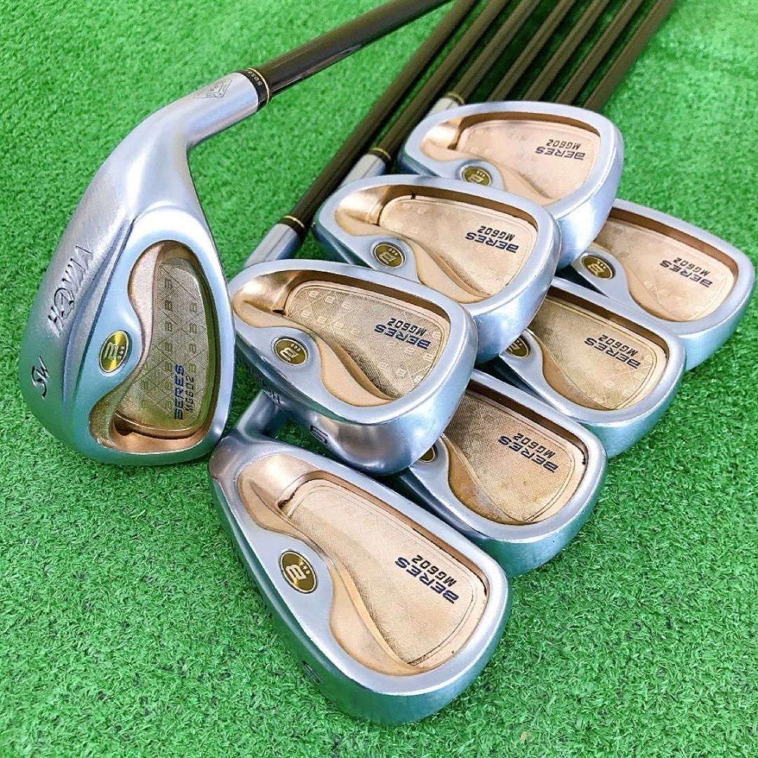 チ013星ホンマ BERES MG602 8本アイアンセット R 3S 金 - メルカリ