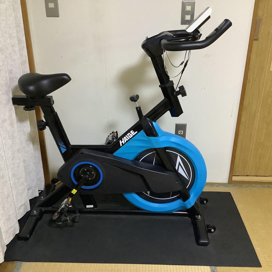 スピンバイク フィットネスバイク HAIGE HG-YX-5006S ブルー - メルカリ