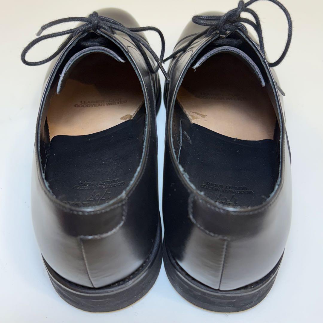 (美品)Berwick 5224 ストレートチップ 黒 24.5cm