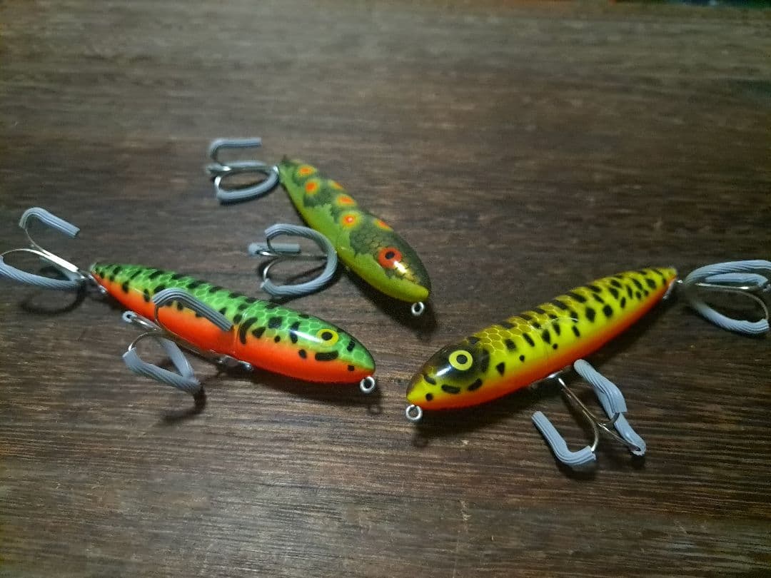 ヘドン スウェイバック ザラスプーク イケメンカラー3色セット