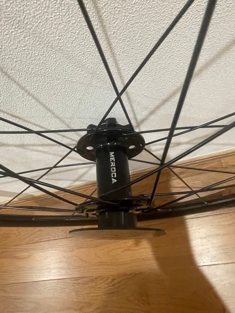 Meroca ホイール 前輪 700c ディスクブレーキ クイックリリース 新品