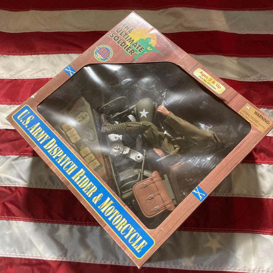 21stセンチュリートイズ製アメリカ陸軍オートバイ伝令兵&インディアン
