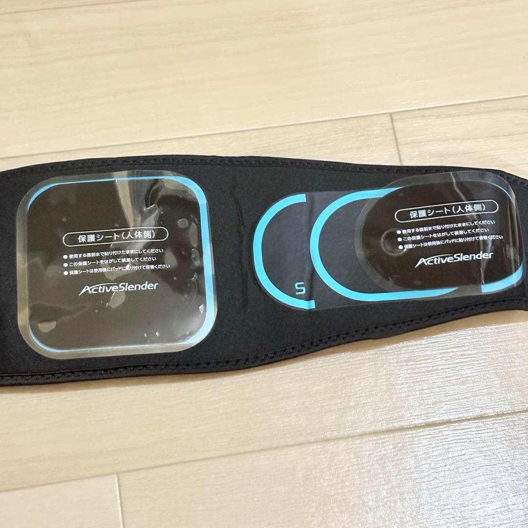 ショップジャパン アクティブスレンダー 腹筋ベルト EMS パットセット