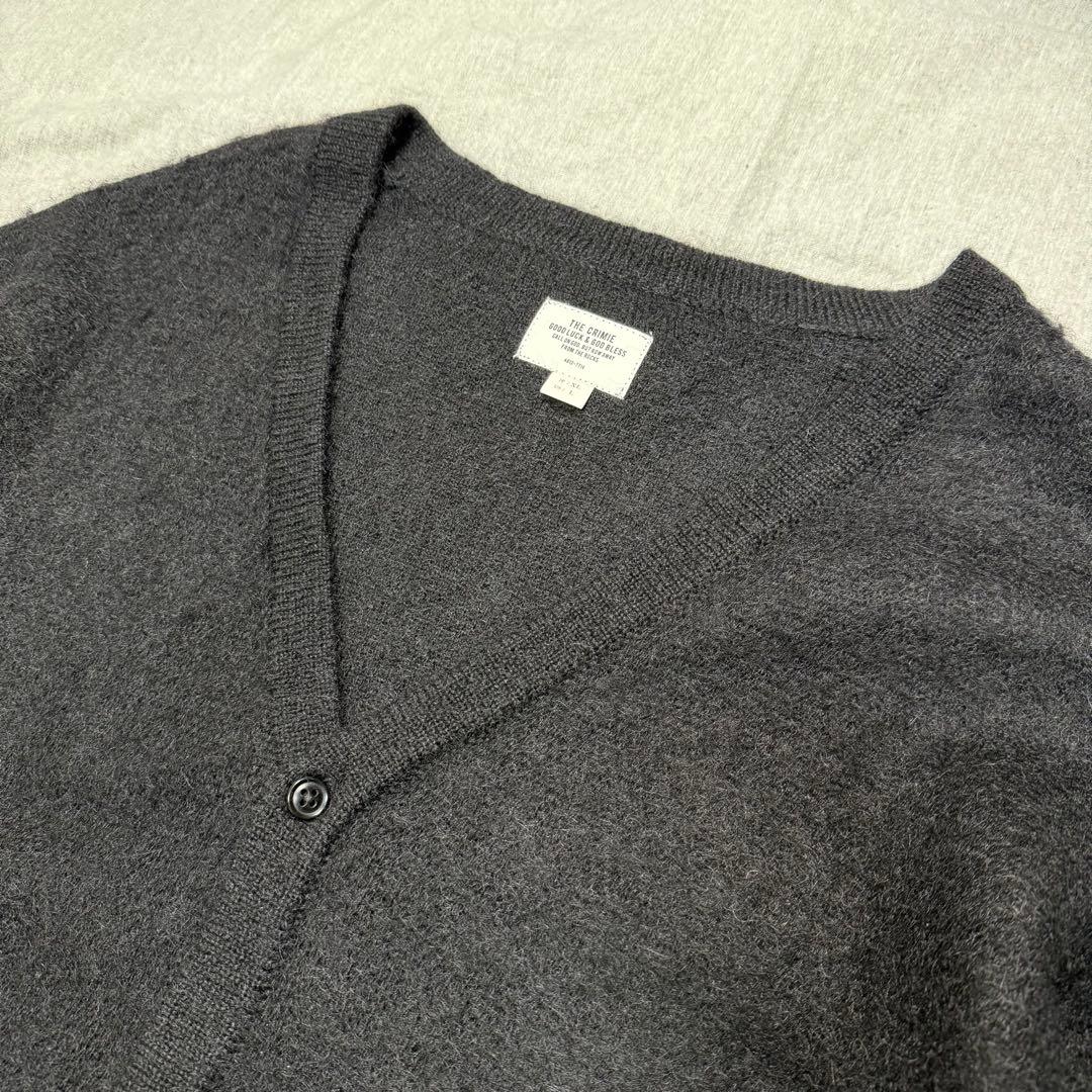 トシ丸 様 CRIMIE MOHAIR KNIT CARDIGAN 黒 XL. - メルカリ