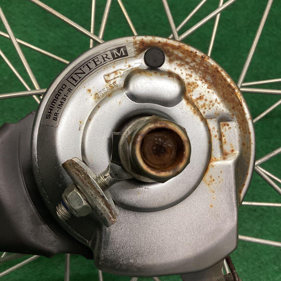 ステンレスリム　後輪 27x1-3/8 タイヤ付 内装3段　27インチ