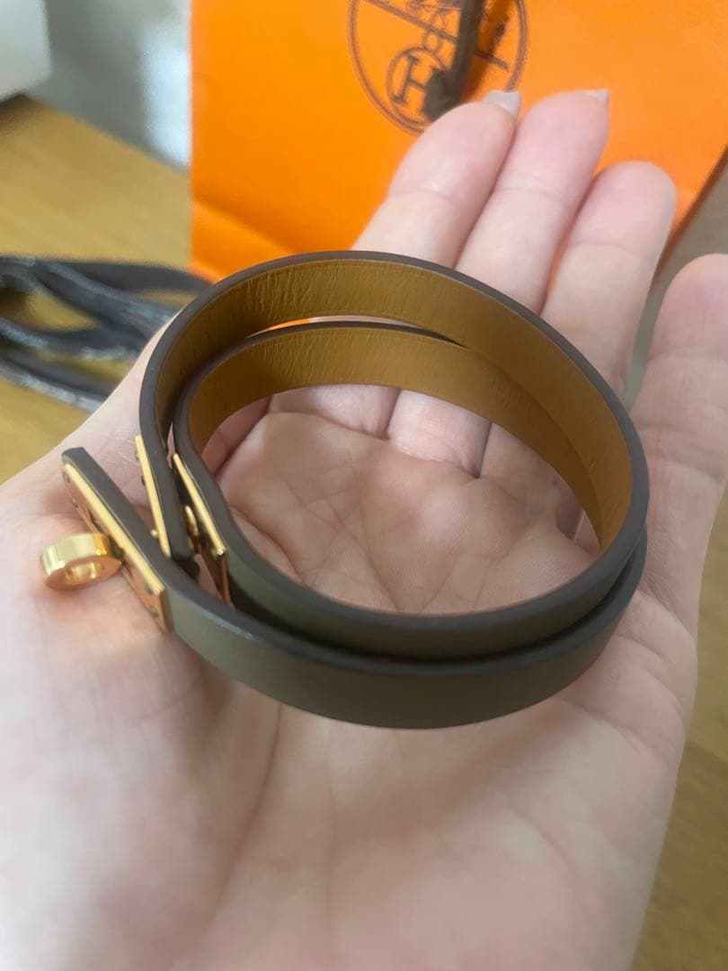 シオさん専用　HERMES (エルメス)レザーブレスレット 《ミニケリー》