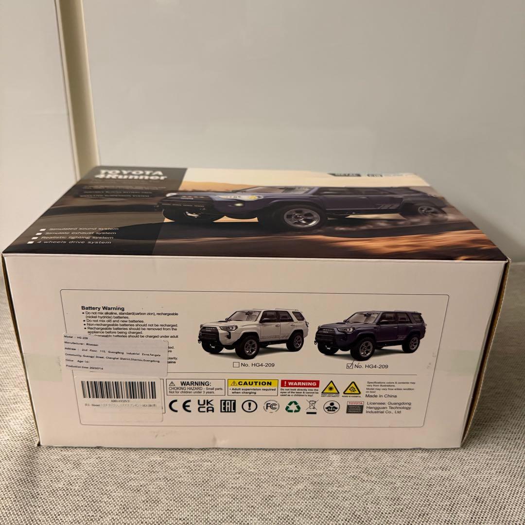 Ritaosan トヨタ 4Runner 1/18 ラジコン HG4-209