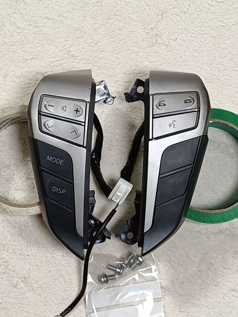 LED打ち替え品】20 アルファードヴェルファイアステアリングスイッチ