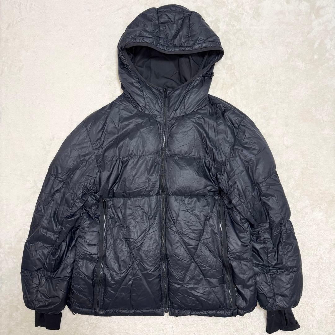 人気☆ GU×UNDERCOVER ダウンジャケット ブラック メンズ L