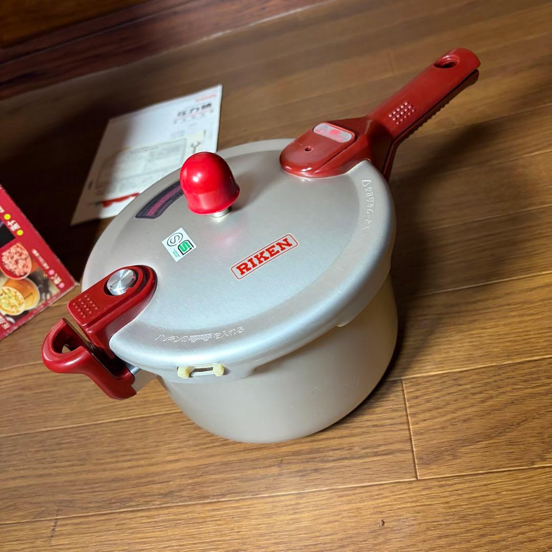 未使用品✨理研 圧力鍋 片手鍋 こなべちゃん RM1-30S 3.0L 送料無料