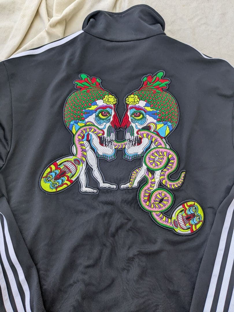 ア*マ様 希少【2XO】(4L)adidas アディダス トラック 田名網敬一コ