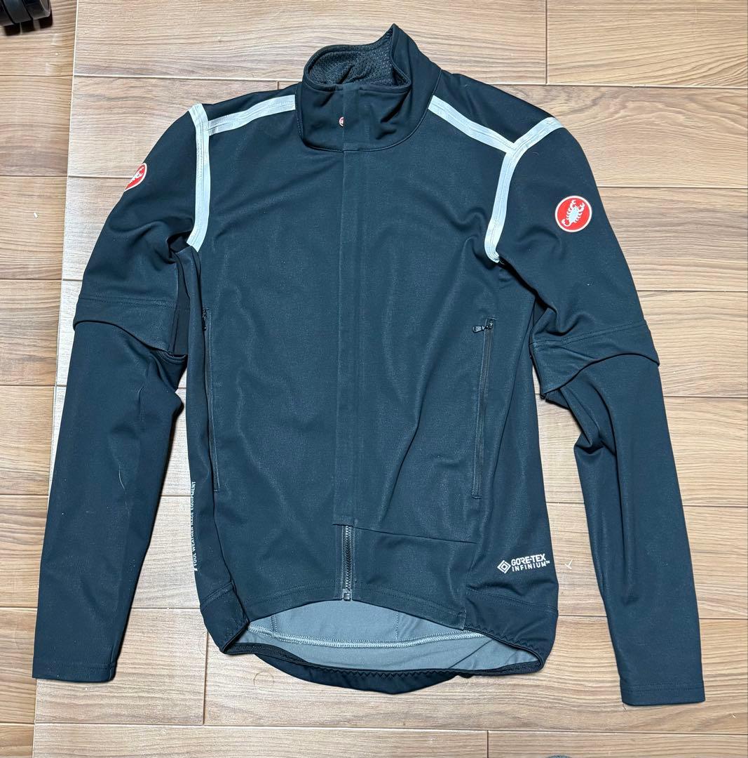 カステリ　Perfetto Rosコンバーチブル　ジャケット　Sサイズ CASTELLI（カステリ）PERFETTO ROS CONVERTIBLE JACKET 19501 4°～16°C対応