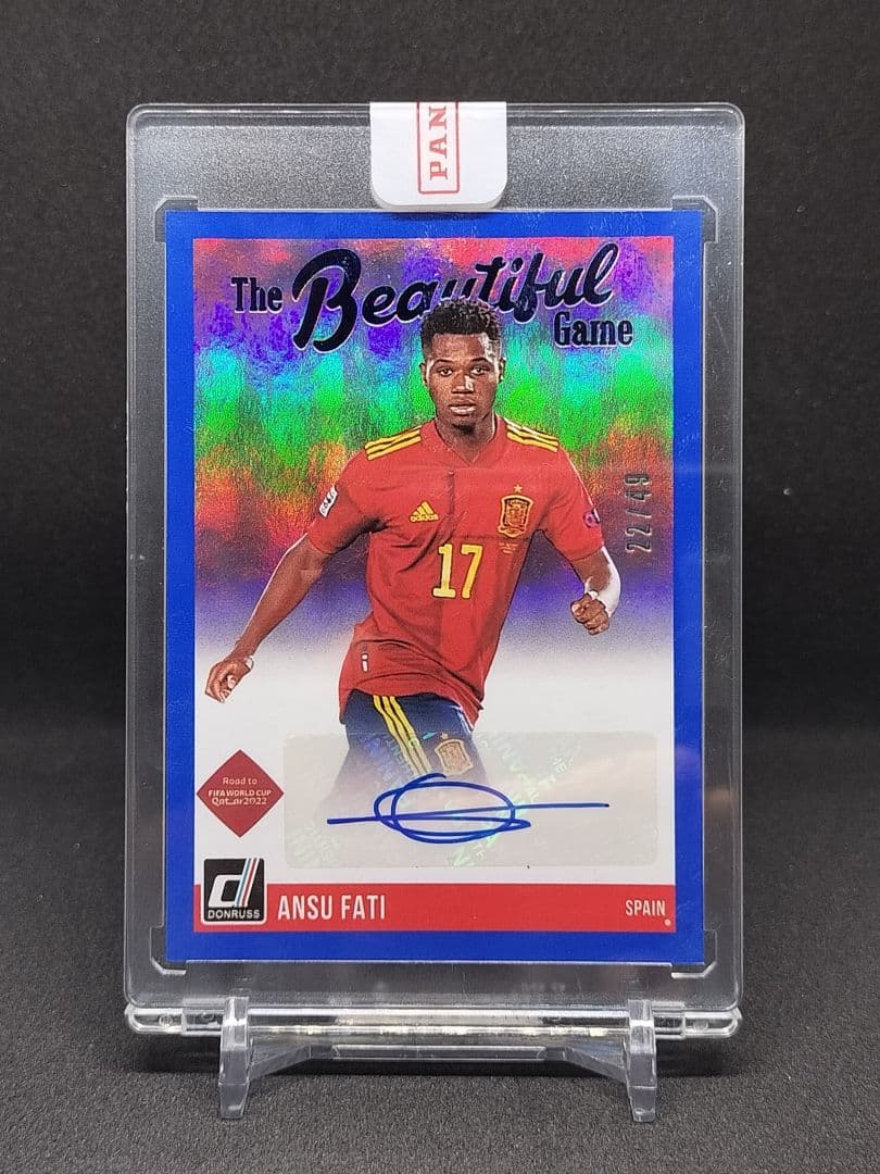 Ausu Fati Autograph Card Panini アンス・ファティ Ausu Fati Autograph Card Panini アンス・ファティ 【公式通販】