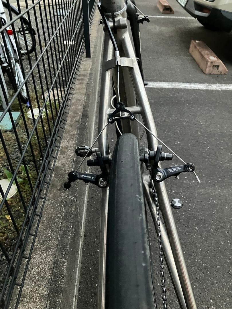 期間限定】apres×TIG TITANIA チタンフレーム カンパニョーロ組 - メルカリ
