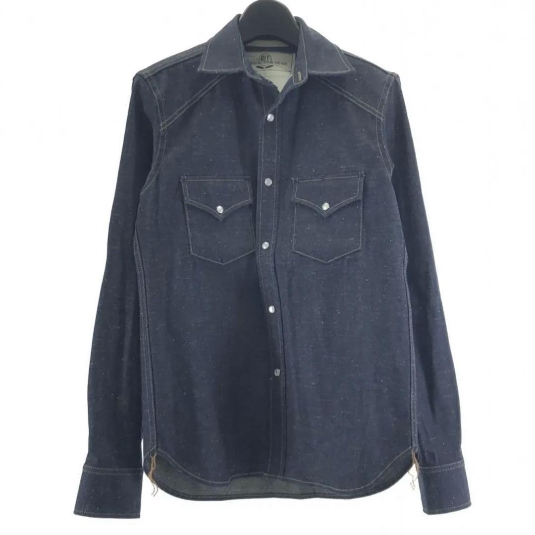 rin onffo ttaggg デニムシャツ