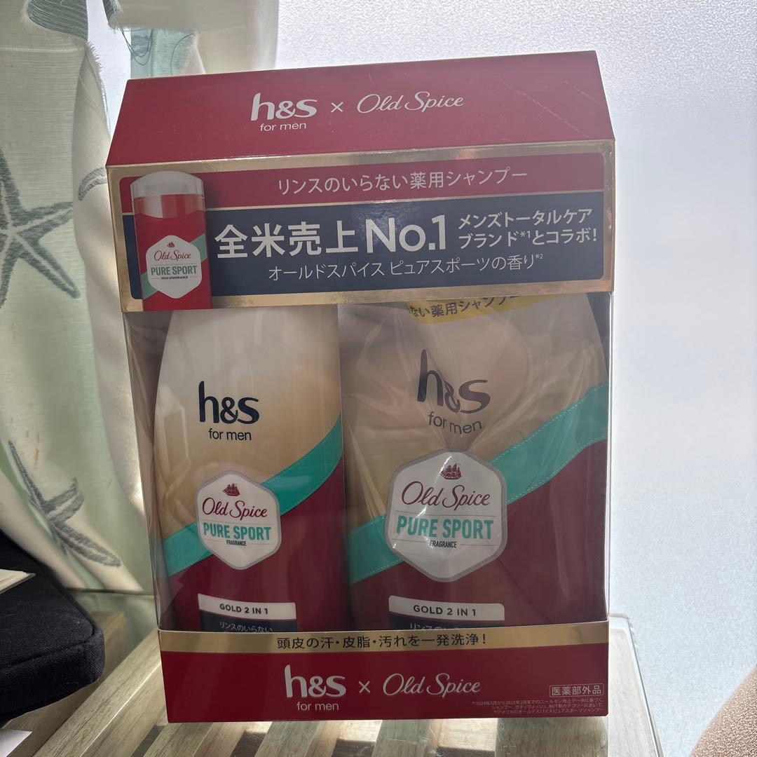 h&s for men ゴールド 2in1 オールドスパイス ピュアスパイス - メルカリ