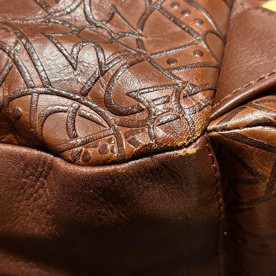 Vivienne Westwood アーサー リュック ブラウン オーブ レザー - メルカリ