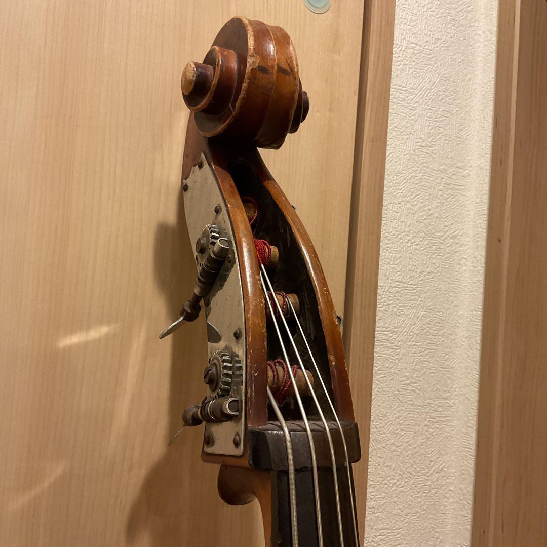 コントラバス 木製 使用感あり - メルカリ